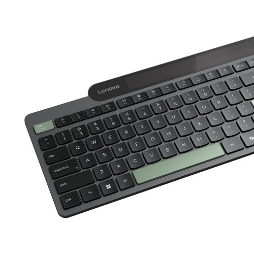 Lenovo 4Y41R69498 keyboard Home/Office Bluetooth Canadian, French Black, Green