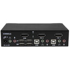 StarTech.com SV231DPUA KVM switch Black
