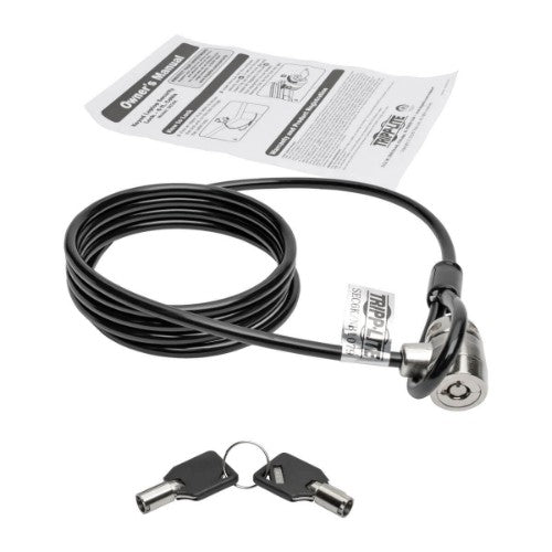 Tripp Lite SEC6K cable lock Black 70.9" (1.8 m)