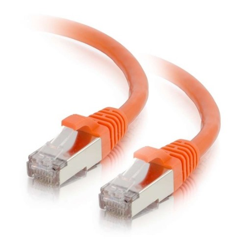 C2G 25ft Cat6 networking cable Orange 300" (7.62 m) S/UTP (STP)