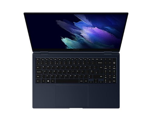 Samsung Galaxy Book Pro 360 NP950QDB Intel® Core™ i5 i5-1135G7 Hybrid (2-in-1) 15.6" Touchscreen Full HD 8 GB LPDDR4x-SDRAM 512 GB SSD Wi-Fi 6E (802.11ax) Windows 10 Home Navy