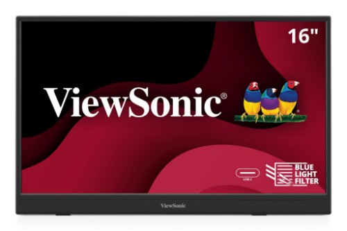 Viewsonic VA VA1653 computer monitor 15.6" 1920 x 1080 pixels Full HD LED Black