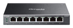 TP-Link Omada ES208GP network switch Managed L2 Gigabit Ethernet (10/100/1000) Power over Ethernet (PoE) DIN rail Black