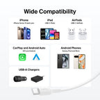 Belkin CAB021FQ1MWH USB cable 39.4" (1 m) USB A USB C White