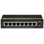 Trendnet TPE-TG82G network switch Unmanaged Gigabit Ethernet (10/100/1000) Power over Ethernet (PoE) Black