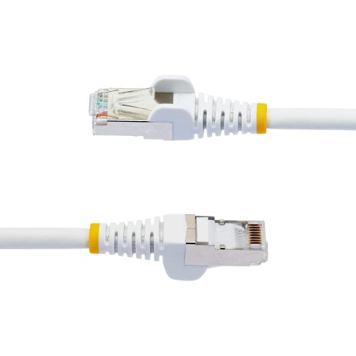 StarTech.com NLWH-100F-6A-PATCH networking cable White 1200.8" (30.5 m) Cat6a S/FTP (S-STP)