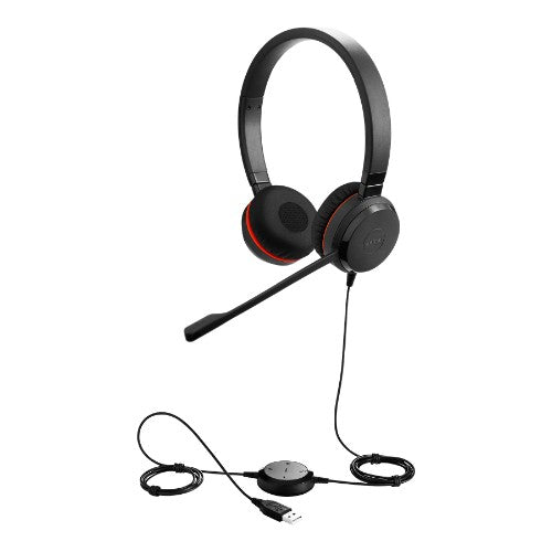 Jabra Evolve 30 II Headset Wired Head-band Office/Call center USB Type-A Black