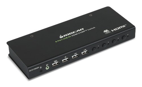 iogear GCS1904H KVM switch Black