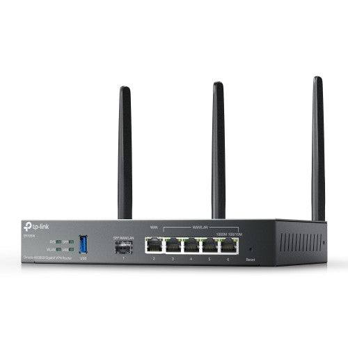 TP-Link Omada ER706W wireless router Gigabit Ethernet Dual-band (2.4 GHz / 5 GHz) Black
