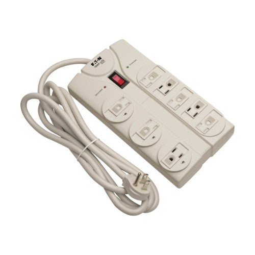 Tripp Lite TLP808 surge protector Gray 8 AC outlet(s) 120 V 95.7" (2.43 m)