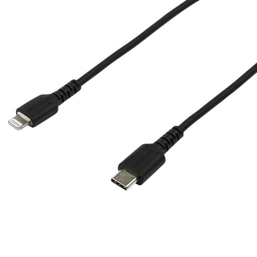 StarTech.com RUSBCLTMM2MB mobile phone cable Black 78.7" (2 m) USB A Lightning