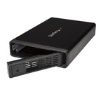 StarTech.com S351BMU33ET storage drive enclosure HDD enclosure Black 3.5"