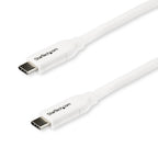StarTech.com USB2C5C2MW USB cable USB 2.0 78.7" (2 m) USB C White