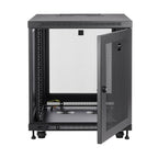 Tripp Lite SR12UB rack cabinet 12U Freestanding rack Black