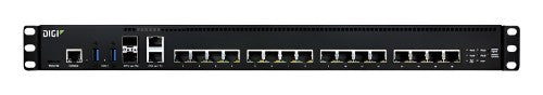 Digi Connect EZ 16 Dual Power serial server RJ-45, RS-232