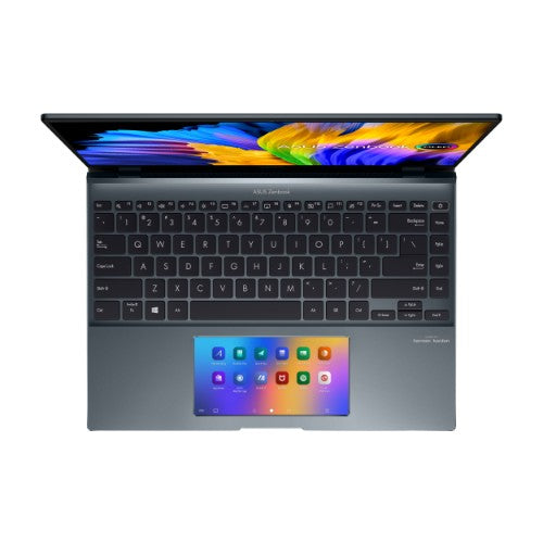 ASUS Zenbook 14X OLED UX5400ZB-DS72T-CA Intel® Core™ i7 i7-1260P Laptop 14" Touchscreen 2.8K 16 GB LPDDR5-SDRAM 512 GB SSD NVIDIA GeForce MX550 Wi-Fi 6E (802.11ax) Windows 11 Home Gray