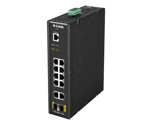 D-Link DIS-200G-12SW network switch Managed L2 Gigabit Ethernet (10/100/1000) Black