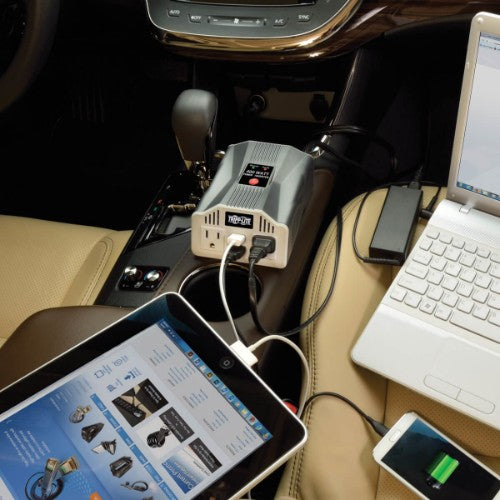 Tripp Lite PV400USB power adapter/inverter Auto 400 W Silver