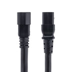 StarTech.com PXTC14C19146 power cable Black 70.9" (1.8 m) C14 coupler IEC C19