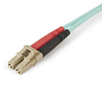 StarTech.com 450FBLCLC1 InfiniBand/fibre optic cable 39.4" (1 m) LC Aqua color