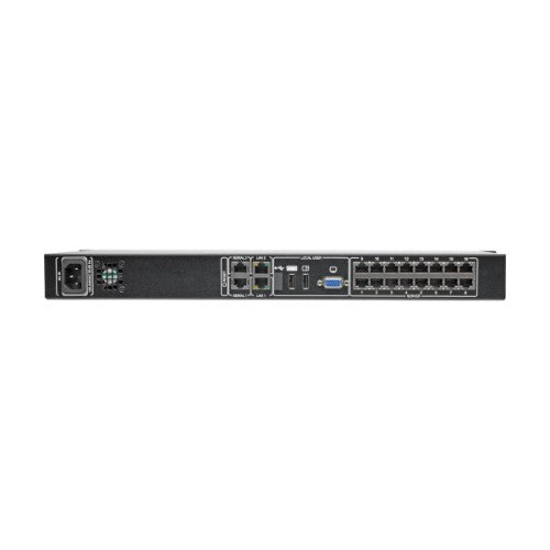 Tripp Lite B072-016-1-IP KVM switch Rack mounting Black