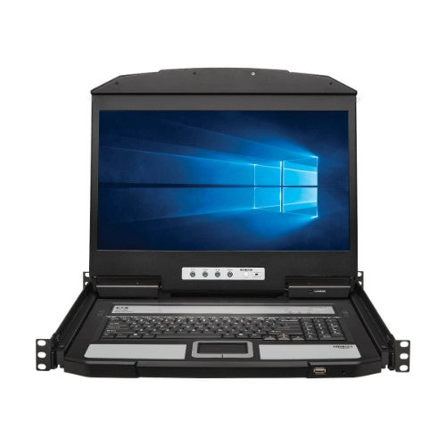 Eaton B021-SWHD-K rack console 18.5" 1920 x 1080 pixels Metal, Plastic Black 1U