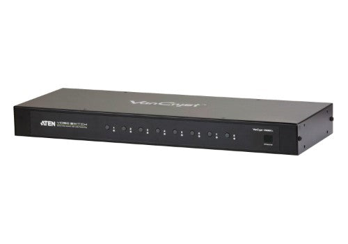 ATEN VS0801A KVM switch Rack mounting Black