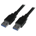 StarTech.com USB3SAA6BK USB cable USB 3.2 Gen 1 (3.1 Gen 1) 70.9" (1.8 m) USB A Black