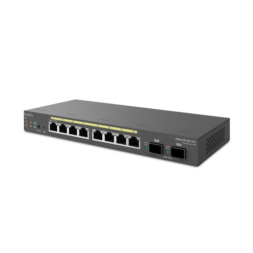 EnGenius EWS2910P-FIT network switch Managed L2+ Gigabit Ethernet (10/100/1000) Power over Ethernet (PoE) Black