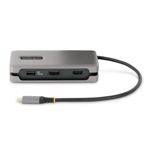 StarTech.com DKT31CDHPD3 laptop dock/port replicator Wired USB 3.2 Gen 2 (3.1 Gen 2) Type-C Gray