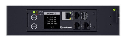 CyberPower PDU41116 power distribution unit (PDU) 16 AC outlet(s) 0U Black