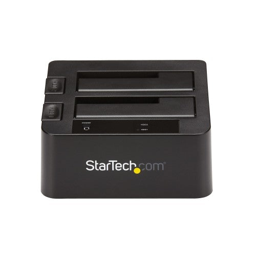 StarTech.com SDOCK2U313 storage drive docking station USB 3.2 Gen 2 (3.1 Gen 2) Type micro-B Black