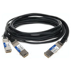 AddOn Networks MCP7H50-H01AR30-AO InfiniBand/fibre optic cable 59.1" (1.5 m) QSFP56 2xQSFP56 Black, Silver