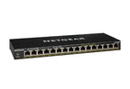 NETGEAR GS316PP Unmanaged Gigabit Ethernet (10/100/1000) Power over Ethernet (PoE) Black