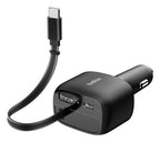 Belkin CCC001FQBK mobile device charger Universal Black Cigar lighter Fast charging Auto