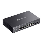 TP-Link Omada SG2210XMP-M2 network switch Managed L2/L2+ 2.5G Ethernet (100/1000/2500) Power over Ethernet (PoE) Desktop/Wall-Mounting Black