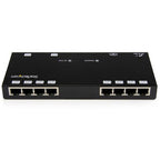 StarTech.com ST1218T AV extender AV receiver Black