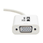 Tripp Lite P137-06N-VGA video cable adapter Mini DisplayPort VGA (D-Sub) + 3.5mm White