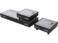 iogear GWHDMS52MBK2 AV extender AV transmitter & receiver Black