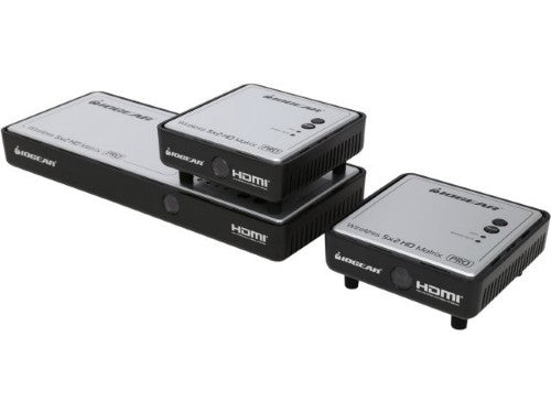 iogear GWHDMS52MBK2 AV extender AV transmitter & receiver Black