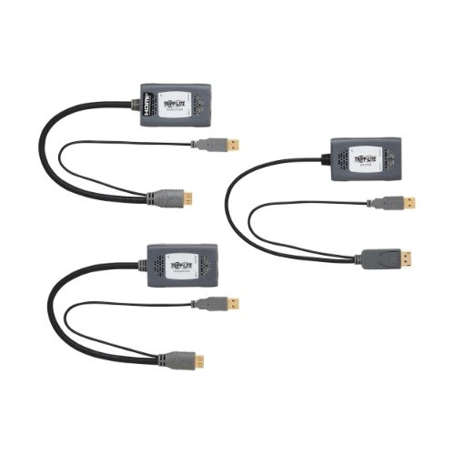 Tripp Lite B127U-002-PDPH2 AV extender AV transmitter & transceiver Black, Gray