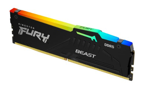 Kingston Technology FURY Beast RGB memory module 16 GB 1 x 16 GB DDR5 6000 MT/s ECC