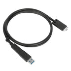 Targus ACC1133GLX USB cable 39.4" (1 m) USB 3.2 Gen 1 (3.1 Gen 1) USB C Black