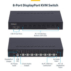 StarTech.com R8AD122-KVM-SWITCH KVM switch Rack mounting Black