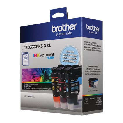 Brother LC30333PKS ink cartridge 1 pc(s) Original Extra (Super) High Yield Cyan, Magenta, Yellow