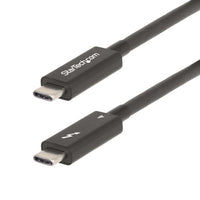 StarTech.com A40G2MB-TB4-CABLE Thunderbolt cable 78.7" (2 m) 40 Gbit/s Black