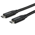 StarTech.com USB2C5C1M USB cable USB 2.0 39.4" (1 m) USB C Black