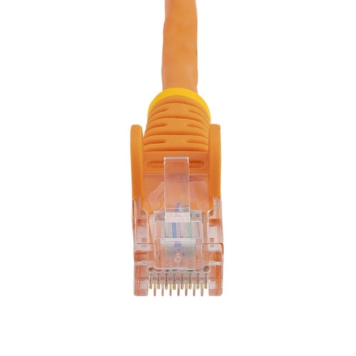 StarTech.com 6 ft Orange Snagless Category 5e (350 MHz) UTP Patch Cable networking cable 72" (1.83 m)