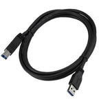 StarTech.com USB3CAB2M USB cable USB 3.2 Gen 1 (3.1 Gen 1) 78.7" (2 m) USB A USB B Black