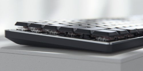 Logitech MX Mechanical Mini for Mac keyboard Office RF Wireless + Bluetooth QWERTY English Gray